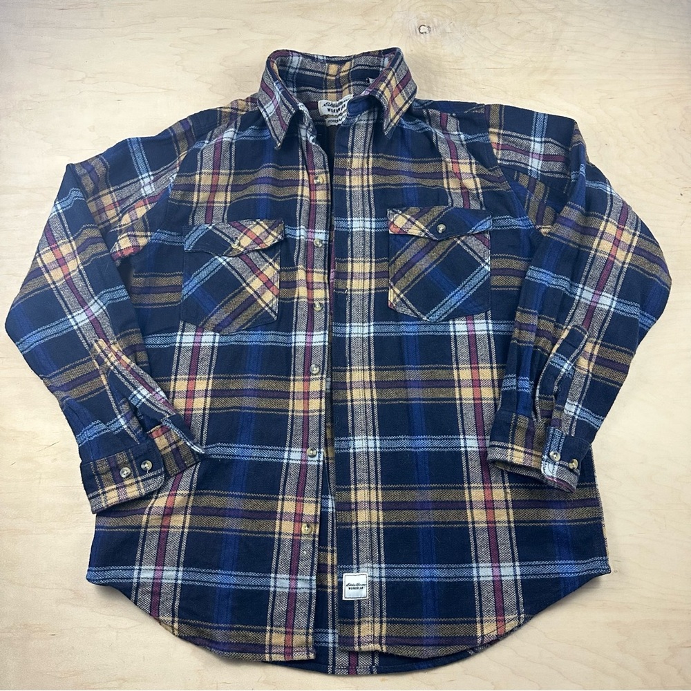 Eddie Bauer Plaid Flannel Shirt